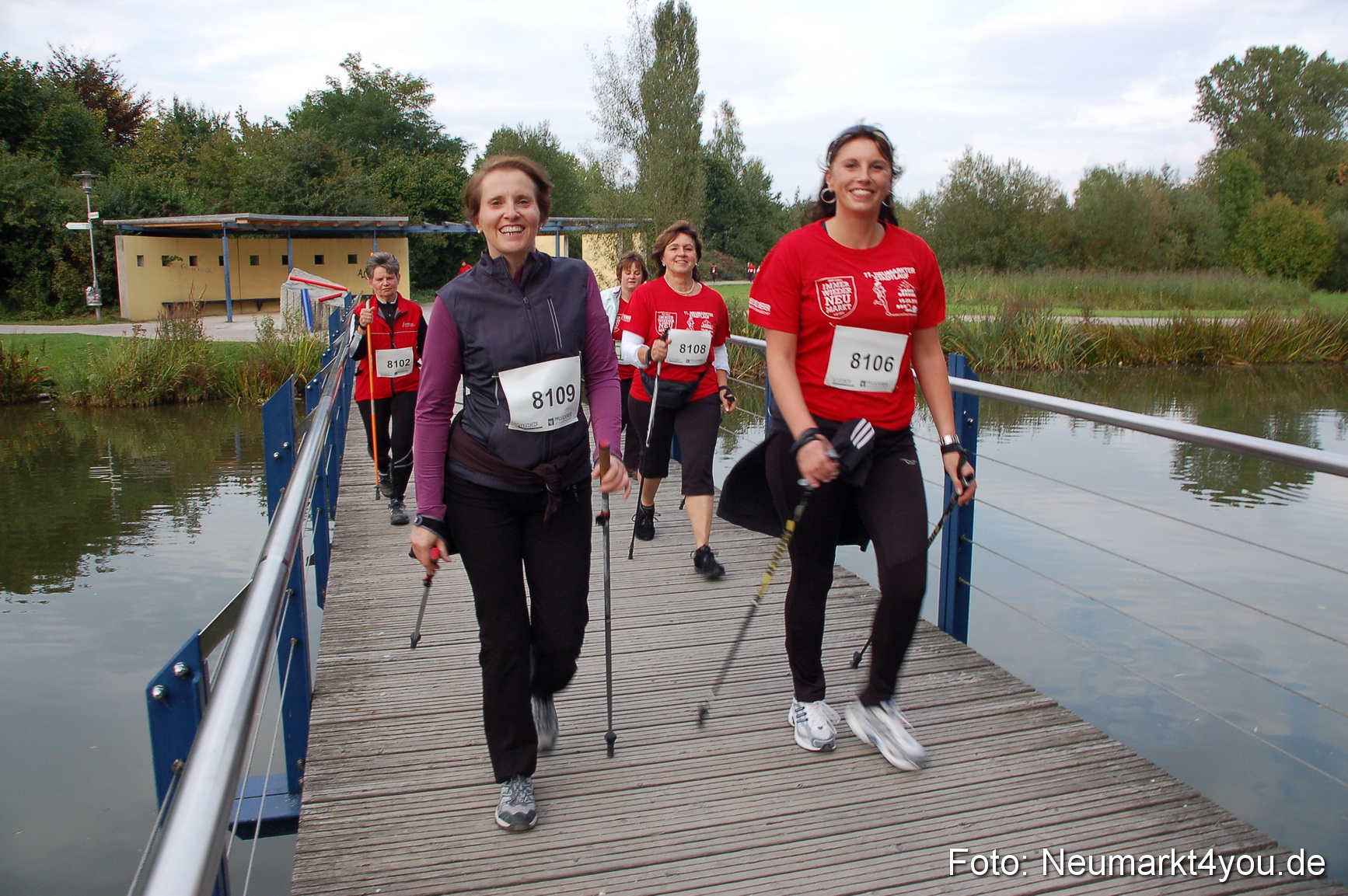Nordic Walking Stadtlauf Neumarkt 180910 0088